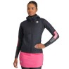 женская куртка с коротким рукавом Sportful Rythmo W Puffy 2024 чёрная